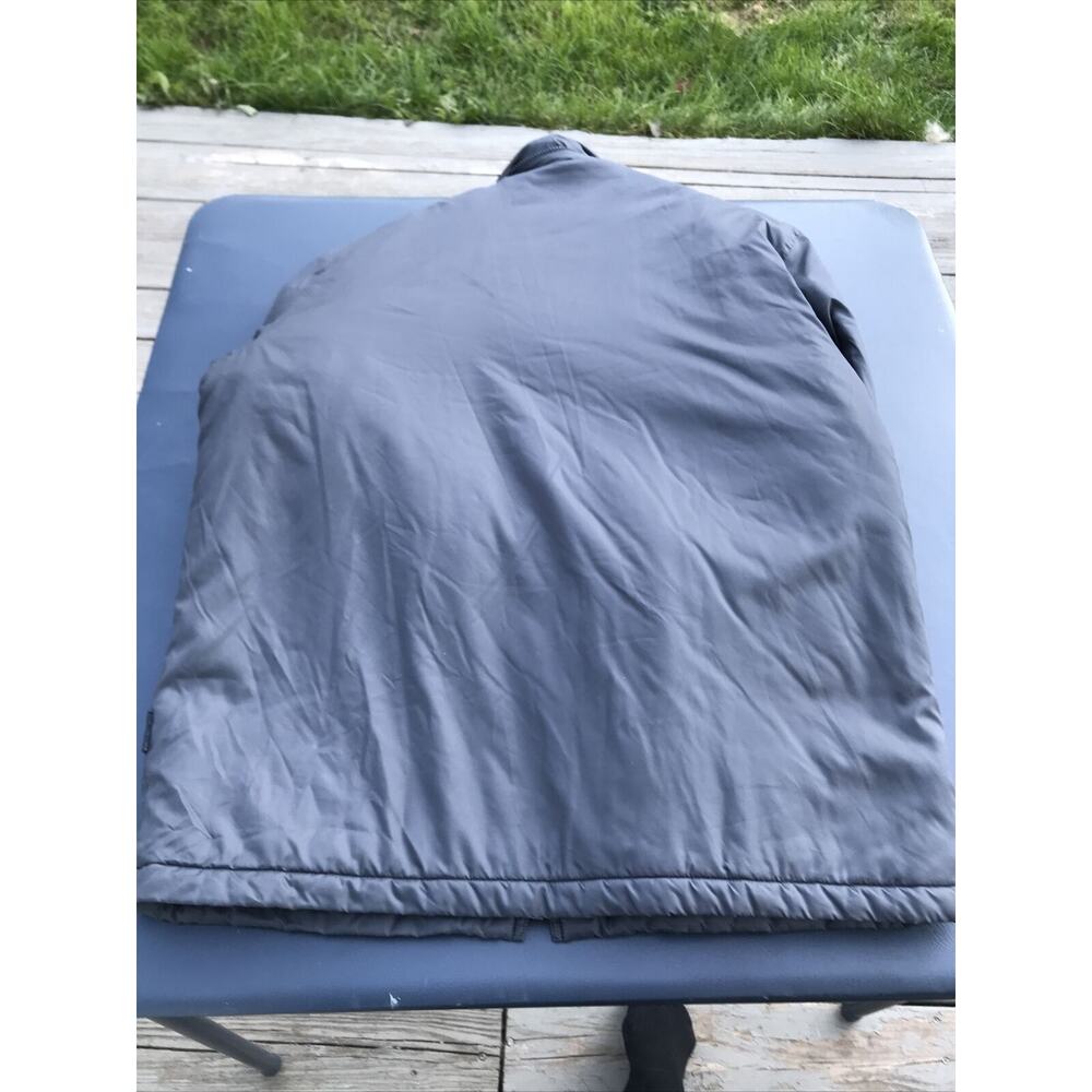Calvin Klein Mens Full Zip Hooded Jacket Green & Gray Gunmetal Sz large READ - Picture 6 of 12